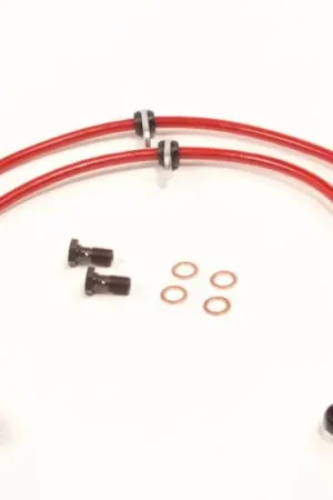 Express Delivery Acura RSX Agency Power Steel Braided Brake Lines - Front - AP-DC5-405