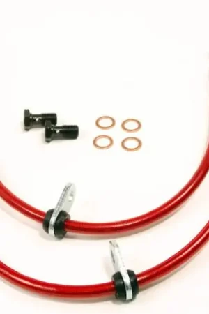 Modern Acura RSX Agency Power Steel Braided Brake Lines - Rear - AP-DC5-410