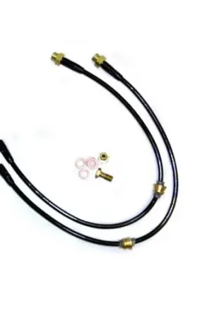Money Back Guarantee Audi A3 Agency Power Steel Braided Brake Lines - Front - AP-A3-405