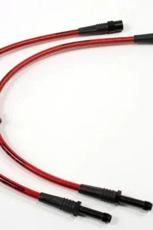 Weekend Sale BMW 3 Series Agency Power Steel Braided Brake Lines - Rear - AP-E46-410