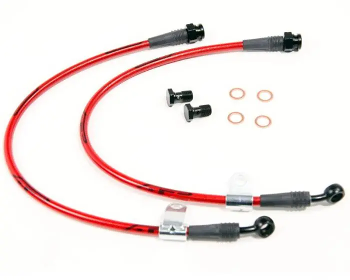 Hyundai Genesis Agency Power Steel Braided Brake Lines - Front - AP-BK-405 Holiday Sale