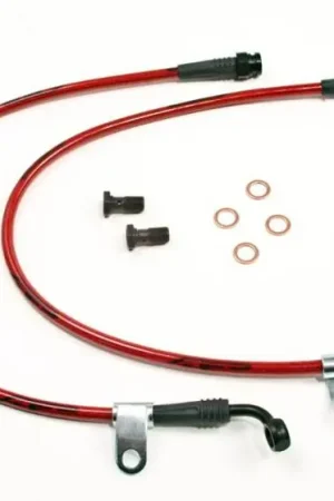 Best Seller Mazda RX-8 Agency Power Steel Braided Brake Lines - Front - AP-RX8-405