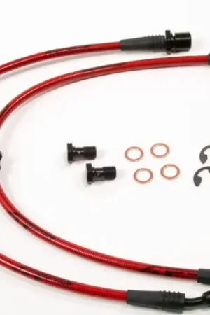 Subaru Impreza Agency Power Steel Braided Brake Lines - Rear - AP-GC8-410 Free Shipping