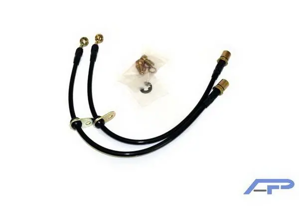 Express Delivery Subaru WRX Agency Power Steel Braided Brake Lines - Rear - AP-GH-410