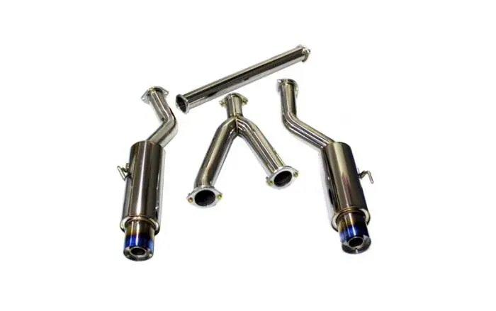Mitsubishi Lancer Agency Power Catback System with Titanium Tips - AP-CZ4A-170 Worldwide Shipping