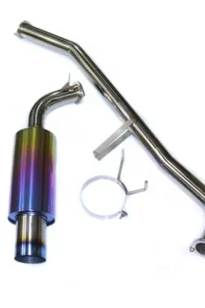 Nissan S13 Agency Power Catback Exhaust with Titanium Colored Tip - AP-S13-170 Luxury