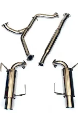 Subaru WRX Agency Power Catback Exhaust with Dual Tips - AP-GE-170S Modern
