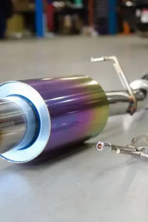 Buy Today Subaru WRX Agency Power Catback Exhaust with Titanium Colored Tip - AP-GDA-170