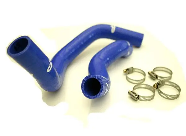 Must Have Nissan 240SX Agency Power Silicon SR20 Radiator Hose with Clamps