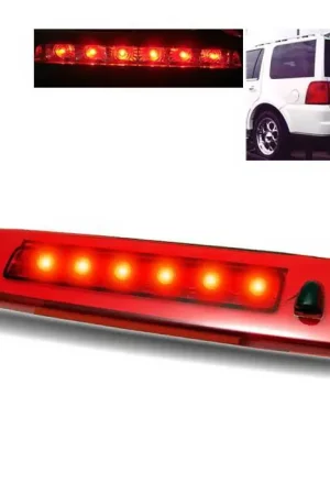 Ford Expedition Spyder LED Third Brake Light - Red - BL-CL-LN03-LED-RD Certified