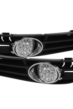 Limited Offer Volkswagen Jetta Spyder LED Fog Lights - Yellow - FL-LED-VJ99-Y