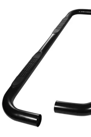Weekend Sale GMC Sierra Spyder 3 Inch Round Side Step Bar - Black Powder Coat - SSB-CS-A07S0102T-BK