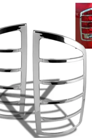 Dodge Ram Spyder ABS Taillight Bezel - Chrome - CA-TB-DR02 Order Now