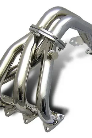 Honda Civic Spyder 4-2-1 Exhaust Header - Polished Chrome - TS-HE-HC88-C Direct From Factory