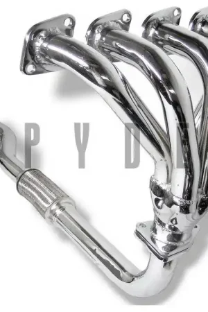 Free Returns Nissan Altima Spyder 4-1 Exhaust Header - Chrome - TS-HE-NA93-C