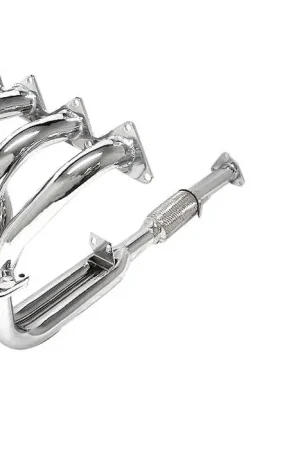 Honda Prelude Spyder 4-2-1 Exhaust Header - Chrome - TS-HE-HP97-C Limited Offer