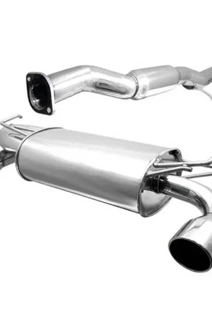 Clearance Nissan 350Z Spyder Dual Tip Cat-Back Exhaust - YZ-CB-3151330