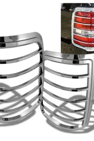 Ford F150 Spyder ABS Taillight Bezel - Chrome - CA-TB-FF15004 Reduced Price