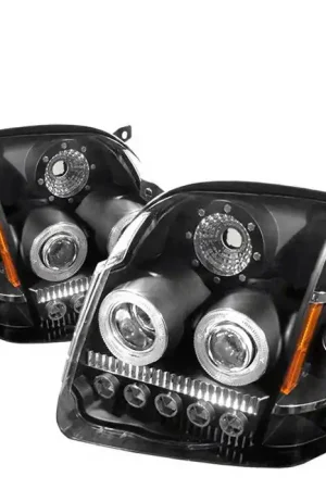 Editor’s Pick GMC Yukon Spyder LED Projector Headlights - Black - PRO-ON-GYU07-LED-BK