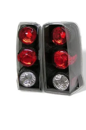 Limited Edition Cadillac Escalade Spyder Altezza Taillights - Black - 111-CD00-LED-RS