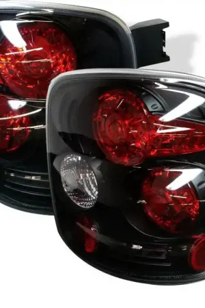 Chevrolet Silverado Spyder Altezza Taillights - Black - 111-CS99-LED-RS Seasonal Sale
