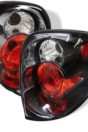 Dodge Grand Caravan Spyder Altezza Taillights - Black - 111-CTB02-BK Best Choice