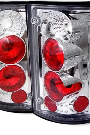 Ford E-Series Spyder Altezza Taillights - Chrome - 111-FEC00-BK While Supplies Last