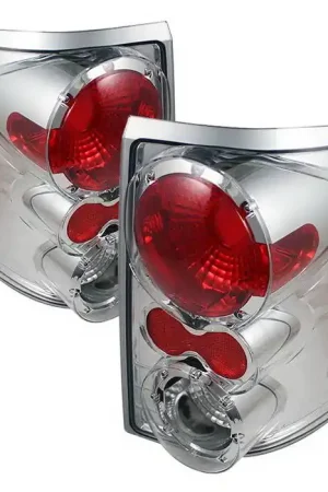 Premium Ford Explorer Spyder Altezza Taillights - Chrome - ALT-ON-FEXP02-C