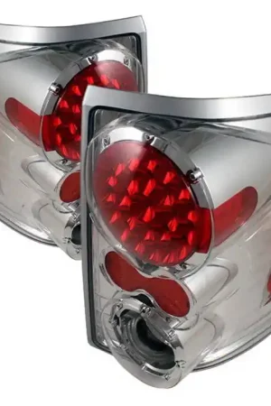 Exclusive Ford Explorer Spyder LED Taillights - Chrome - ALT-ON-FEXP02-LED-C