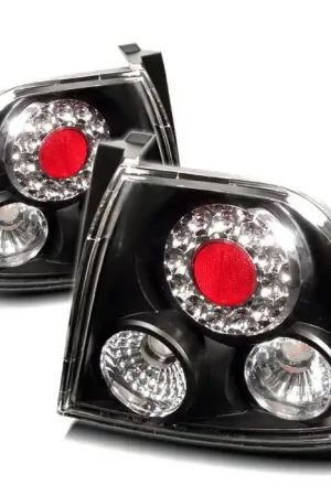 One Day Deal Honda Accord Spyder LED Taillights - Black - 111-HA94-LED-SM