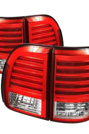 Lexus LX Spyder LED Taillights - Red Clear - ALT-YD-LLX47098-LED-RC Fast Shipping
