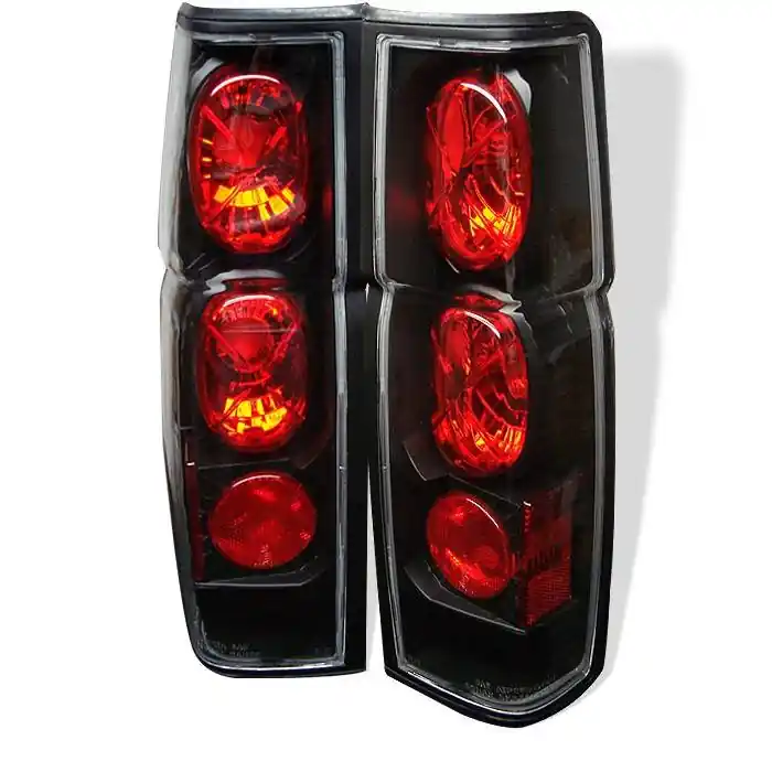Nissan Pickup Spyder Euro Style Taillights - Black - 111-NH86-BK Sale