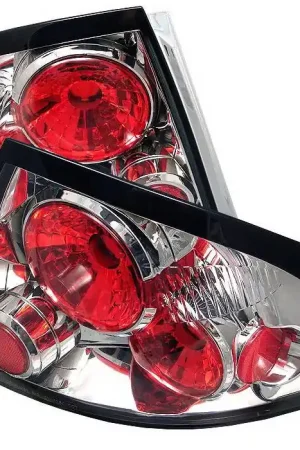 Direct From Factory Nissan Sentra Spyder Altezza Taillights - Chrome - 111-NTI04-SM