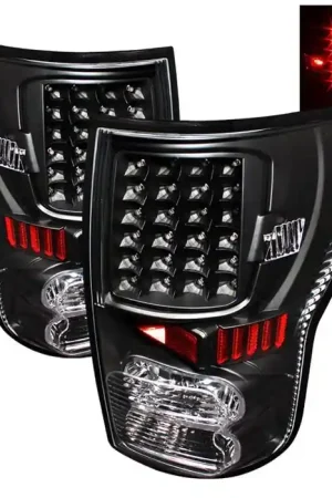 Toyota Tundra Spyder LED Taillights - Black - ALT-ON-TTU07-LED-BK Price Drop