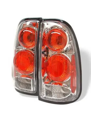 Fresh Stock Toyota Tundra Spyder Altezza Taillights - Chrome - 111-VG03-LED-BK