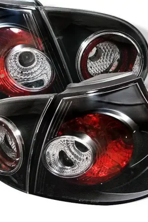 Volkswagen Golf Spyder Altezza Taillights - Black - 111-VJ99-BK Weekend Sale