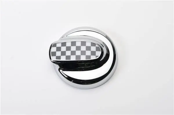 Mini Cooper Putco Fuel Tank Door Cover - Checkered Flag - 400528 Direct From Factory