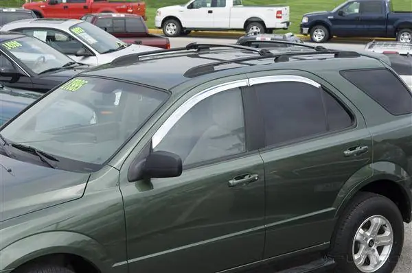Authentic Kia Sorento Putco Element Chrome Window Visors - 480930
