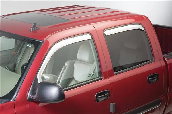 Super Sale Dodge Ram Putco Element Chrome Window Visors - 480137