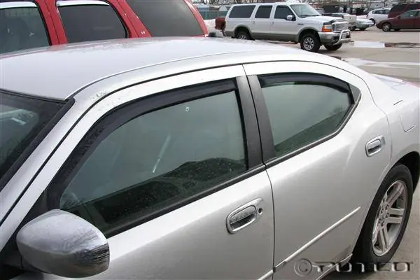 Dodge Charger Putco Element Tinted Window Visors - 580126 Direct From Manufacturer