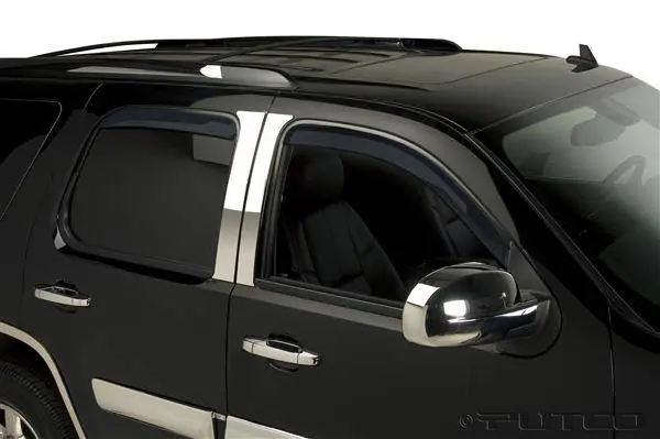 GMC Sierra Putco Element Tinted Window Visors - 580058 Genuine