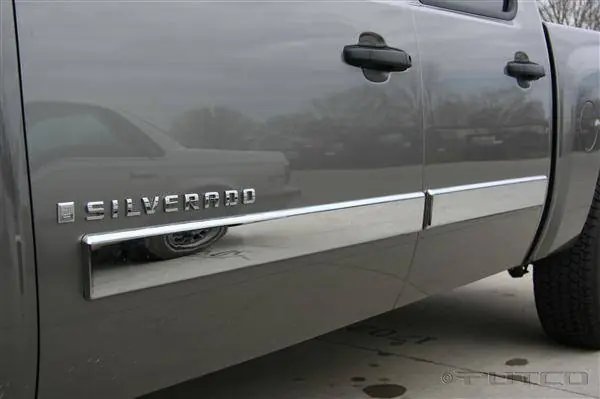 Chevrolet Silverado Putco Body Side Molding - ABS Plastic - 403693 Special Discount