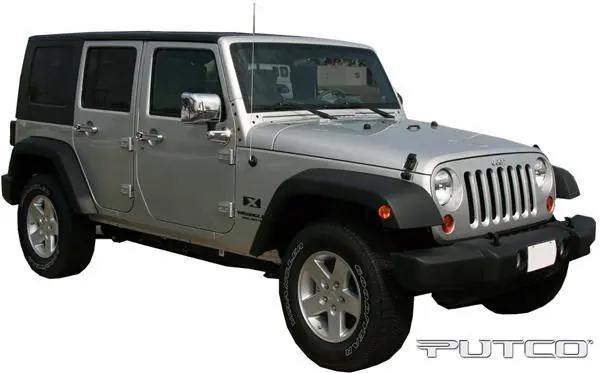New Arrival Jeep Wrangler Putco Exterior Chrome Accessory Kit - 405414