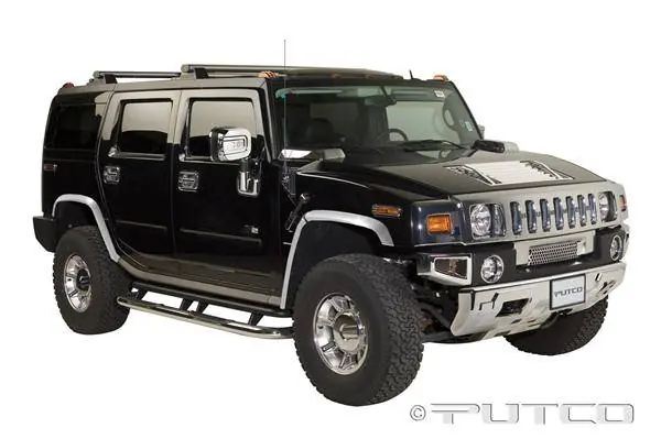 Cheap Hummer H2 Putco Exterior Chrome Accessory Kit - 405637