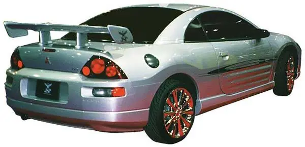 Worldwide Shipping JSP Super Touring Spoiler 58 Inch Universal Apache Style - 97211