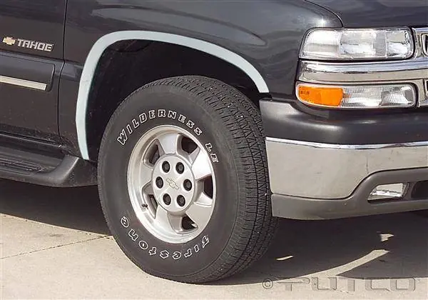 Chevrolet Tahoe Putco Stainless Steel Fender Trim - Full - 97108 Viral