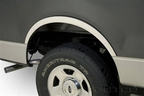 Ford F150 Putco Stainless Steel Fender Trim - Half - 97220 Modern