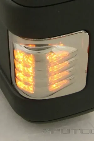 Popular Ford F350 Superduty Putco LED Mirror Replacements - Ion Chrome - 930308