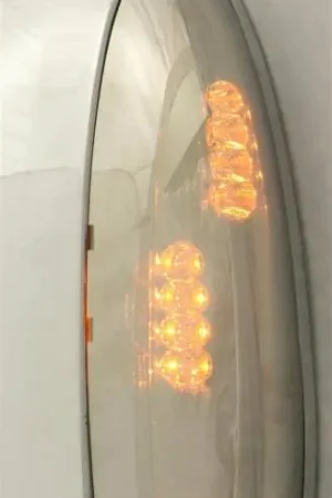 Best Choice Ford F350 Superduty Putco LED Mirror Replacements - Ion Chrome - 930306