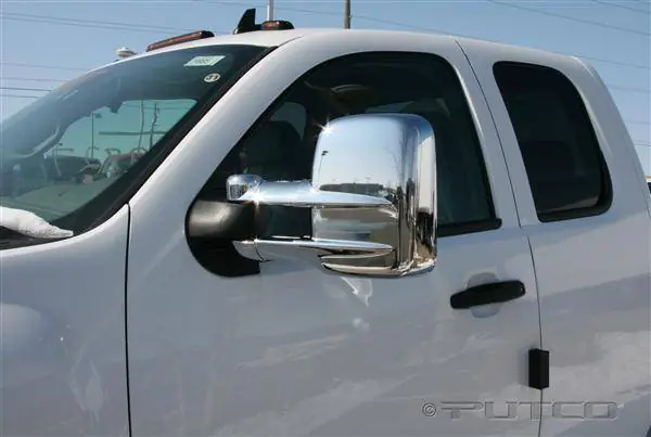 Chevrolet Silverado Putco Towing Mirror Overlays - 401273 Affordable